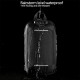 Men Oxford Password Lock Anti-theft Reflective Strip Design Waterproof Multi-pockets Crossbody Sling Bag Chest Bag Men Oxford Password Lock Anti-theft Reflective Strip Design Waterproof Multi-pockets Crossbody Sling Bag Chest Bag
