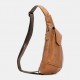 Men First Layer Cowhide Chest Bags Large Capacity 6.3 Inch Phone Bag Crossbody Bags Shoulder Bag Men First Layer Cowhide Chest Bags Large Capacity 6.3 Inch Phone Bag Crossbody Bags Shoulder Bag