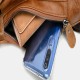 Men First Layer Cowhide Chest Bags Large Capacity 6.3 Inch Phone Bag Crossbody Bags Shoulder Bag Men First Layer Cowhide Chest Bags Large Capacity 6.3 Inch Phone Bag Crossbody Bags Shoulder Bag