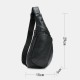 Men Genuine Leather Casual Chest Bags Anti-theft Retro 6.3 Inch Phone Bag Cowhide Crossbody Bags Men Genuine Leather Casual Chest Bags Anti-theft Retro 6.3 Inch Phone Bag Cowhide Crossbody Bags