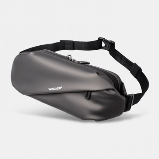 Men Oxford Anti-theft Waterproof Chest Bag Minimalist Scratch-resistant Line Design Large Capacity Waist Bag Men Oxford Anti-theft Waterproof Chest Bag Minimalist Scratch-resistant Line Design Large Capacity Waist Bag