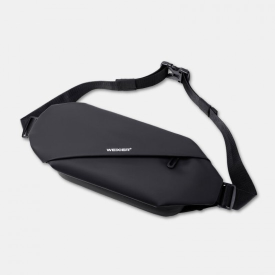 Men Oxford Anti-theft Waterproof Chest Bag Minimalist Scratch-resistant Line Design Large Capacity Waist Bag Men Oxford Anti-theft Waterproof Chest Bag Minimalist Scratch-resistant Line Design Large Capacity Waist Bag