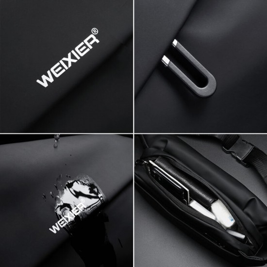Men Oxford Anti-theft Waterproof Chest Bag Minimalist Scratch-resistant Line Design Large Capacity Waist Bag Men Oxford Anti-theft Waterproof Chest Bag Minimalist Scratch-resistant Line Design Large Capacity Waist Bag