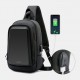 Men USB Charging Waterproof Chest Bag Casual Detachable Shoulder Strap Breathable Crossbody Bags Shoulder Bag Men USB Charging Waterproof Chest Bag Casual Detachable Shoulder Strap Breathable Crossbody Bags Shoulder Bag