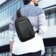 Men USB Charging Waterproof Chest Bag Casual Detachable Shoulder Strap Breathable Crossbody Bags Shoulder Bag Men USB Charging Waterproof Chest Bag Casual Detachable Shoulder Strap Breathable Crossbody Bags Shoulder Bag
