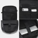 Men Multi-purpose PU Leather Backpack 15.6 Inch Large Capacity Multi-pocket Laptop Bag Handbag Crossbody Bags Men Multi-purpose PU Leather Backpack 15.6 Inch Large Capacity Multi-pocket Laptop Bag Handbag Crossbody Bags