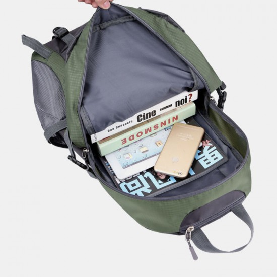 Men Large Capacity 40L Multi-pockets Anti-scratch Load-bearing Mountaineering Multifunctional Buckle Outdoors Backpack Men Large Capacity 40L Multi-pockets Anti-scratch Load-bearing Mountaineering Multifunctional Buckle Outdoors Backpack
