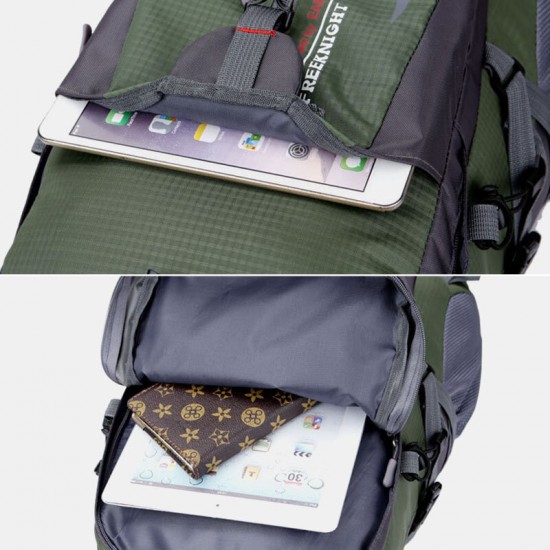 Men Large Capacity 40L Multi-pockets Anti-scratch Load-bearing Mountaineering Multifunctional Buckle Outdoors Backpack Men Large Capacity 40L Multi-pockets Anti-scratch Load-bearing Mountaineering Multifunctional Buckle Outdoors Backpack