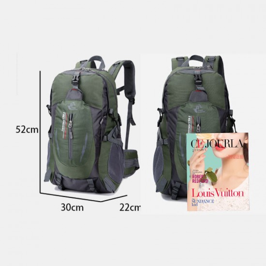 Men Large Capacity 40L Multi-pockets Anti-scratch Load-bearing Mountaineering Multifunctional Buckle Outdoors Backpack Men Large Capacity 40L Multi-pockets Anti-scratch Load-bearing Mountaineering Multifunctional Buckle Outdoors Backpack