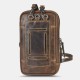 Ekphero Men Large Capacity Crossbody Bags Multi-pocket Shoulder Phone Bag Ekphero Men Large Capacity Crossbody Bags Multi-pocket Shoulder Phone Bag
