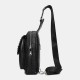 Men Rivet Decor PU Leather Chest Bag Waterproof Anti-theft Wearable Large Capacity Crossbody Bags Men Rivet Decor PU Leather Chest Bag Waterproof Anti-theft Wearable Large Capacity Crossbody Bags