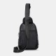 Men Rivet Decor PU Leather Chest Bag Waterproof Anti-theft Wearable Large Capacity Crossbody Bags Men Rivet Decor PU Leather Chest Bag Waterproof Anti-theft Wearable Large Capacity Crossbody Bags