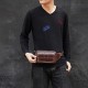 Men First Layer Cowhide Multifunction Chest Bag Large Capacity Retro 6.5 Inch Phone Bags Crossbody Bags Waist Bag Men First Layer Cowhide Multifunction Chest Bag Large Capacity Retro 6.5 Inch Phone Bags Crossbody Bags Waist Bag
