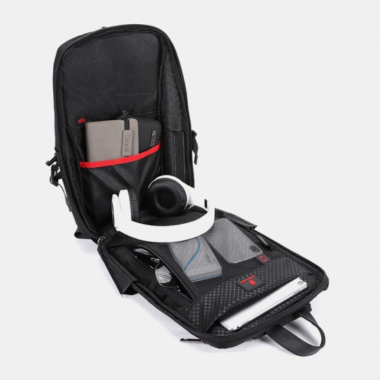 Men Oxford Waterproof Vertical Chest Bag Wear-resistant Large Capacity Multi-pocket Crossbody Bags Shoulder Bag Men Oxford Waterproof Vertical Chest Bag Wear-resistant Large Capacity Multi-pocket Crossbody Bags Shoulder Bag