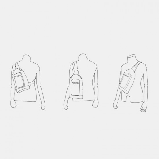 Men Oxford Waterproof Vertical Chest Bag Wear-resistant Large Capacity Multi-pocket Crossbody Bags Shoulder Bag Men Oxford Waterproof Vertical Chest Bag Wear-resistant Large Capacity Multi-pocket Crossbody Bags Shoulder Bag