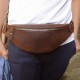 Men Retro Genuine Leather Zipper Chest Bag Outdoor Sport Phone Bag Waist Bag Shoulder Bag Crossbody Bags Men Retro Genuine Leather Zipper Chest Bag Outdoor Sport Phone Bag Waist Bag Shoulder Bag Crossbody Bags