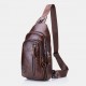 BULLCAPTAIN Men Multi-pocket Cowhide Chest Bag Casual Sports Multifunctional Large Capacity Crossbody Bag Shoulder Bag BULLCAPTAIN Men Multi-pocket Cowhide Chest Bag Casual Sports Multifunctional Large Capacity Crossbody Bag Shoulder Bag