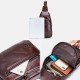 BULLCAPTAIN Men Multi-pocket Cowhide Chest Bag Casual Sports Multifunctional Large Capacity Crossbody Bag Shoulder Bag BULLCAPTAIN Men Multi-pocket Cowhide Chest Bag Casual Sports Multifunctional Large Capacity Crossbody Bag Shoulder Bag