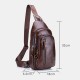 BULLCAPTAIN Men Multi-pocket Cowhide Chest Bag Casual Sports Multifunctional Large Capacity Crossbody Bag Shoulder Bag BULLCAPTAIN Men Multi-pocket Cowhide Chest Bag Casual Sports Multifunctional Large Capacity Crossbody Bag Shoulder Bag