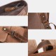 Men Oil Wax Canvas Multi-pocket Backpack Large Capacity Breathable Wear-resistant 14 Inch Laptop Bag Men Oil Wax Canvas Multi-pocket Backpack Large Capacity Breathable Wear-resistant 14 Inch Laptop Bag