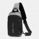 Men Large Capacity USB Charging Chest Bag Casual Waterproof Convertible Shoulder Strap Crossbody Bags Shoulder Bag Men Large Capacity USB Charging Chest Bag Casual Waterproof Convertible Shoulder Strap Crossbody Bags Shoulder Bag