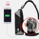 Men Large Capacity USB Charging Chest Bag Casual Waterproof Convertible Shoulder Strap Crossbody Bags Shoulder Bag Men Large Capacity USB Charging Chest Bag Casual Waterproof Convertible Shoulder Strap Crossbody Bags Shoulder Bag