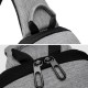 Men Large Capacity USB Charging Chest Bag Casual Waterproof Convertible Shoulder Strap Crossbody Bags Shoulder Bag Men Large Capacity USB Charging Chest Bag Casual Waterproof Convertible Shoulder Strap Crossbody Bags Shoulder Bag