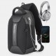 Men Large Capacity Waterproof Chest Bag Headphones Jack USB Charging Shoulder Bag Crossbody Bags Men Large Capacity Waterproof Chest Bag Headphones Jack USB Charging Shoulder Bag Crossbody Bags