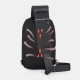 Men Large Capacity Waterproof Chest Bag Headphones Jack USB Charging Shoulder Bag Crossbody Bags Men Large Capacity Waterproof Chest Bag Headphones Jack USB Charging Shoulder Bag Crossbody Bags
