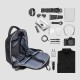 Men Large Capacity Waterproof Chest Bag Headphones Jack USB Charging Shoulder Bag Crossbody Bags Men Large Capacity Waterproof Chest Bag Headphones Jack USB Charging Shoulder Bag Crossbody Bags