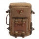 KAUKKO Men's Canvas Army Style Shoulder Travel Tactical Backpacks KAUKKO Men's Canvas Army Style Shoulder Travel Tactical Backpacks