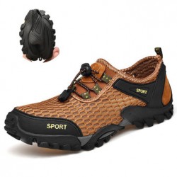 Lightweight Breathable Mesh Outdoor Hiking Sneakers