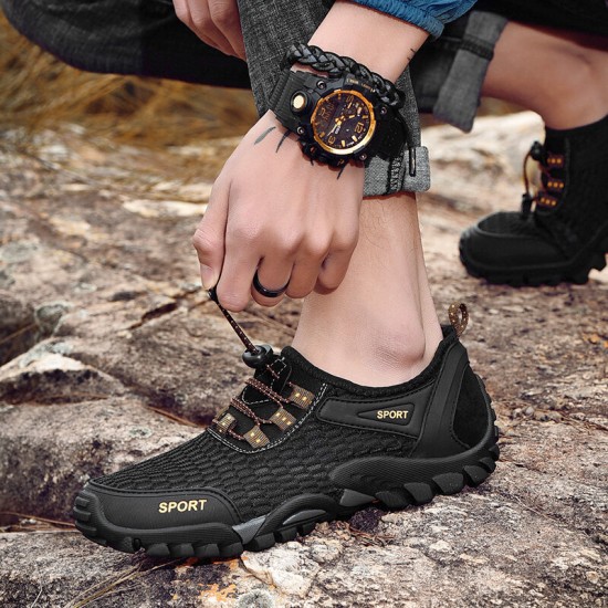 Lightweight Breathable Mesh Outdoor Hiking Sneakers Lightweight Breathable Mesh Outdoor Hiking Sneakers