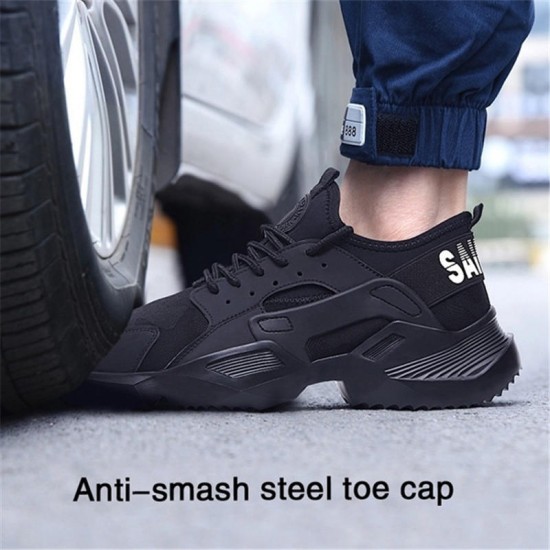 Anti-Smash Steel Toe Lightweight Safety Work Shoes Anti-Smash Steel Toe Lightweight Safety Work Shoes