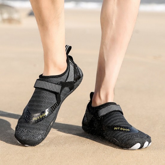 Men Outdoor Fabric Mesh Non Slip Quick Drying Beach Water Diving Shoes Men Outdoor Fabric Mesh Non Slip Quick Drying Beach Water Diving Shoes