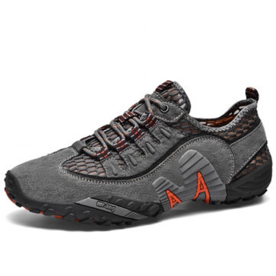 Men Outdoor Mesh Breathable Slip Resistant Water Hiking Shoes Men Outdoor Mesh Breathable Slip Resistant Water Hiking Shoes