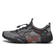 Men Mesh Non Slip Quick Drying Elastic Lace Outdoor Casual Hiking Sneakers Men Mesh Non Slip Quick Drying Elastic Lace Outdoor Casual Hiking Sneakers