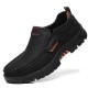 Men Microfiber Leather Outdoor Non Slip Casual Shoes Men Microfiber Leather Outdoor Non Slip Casual Shoes
