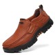 Men Microfiber Leather Outdoor Non Slip Casual Shoes Men Microfiber Leather Outdoor Non Slip Casual Shoes