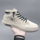 Men Stylish Stitching Canvas Comfy Breathable High Top Casual Sneakers Men Stylish Stitching Canvas Comfy Breathable High Top Casual Sneakers