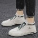 Men Stylish Stitching Canvas Comfy Breathable High Top Casual Sneakers Men Stylish Stitching Canvas Comfy Breathable High Top Casual Sneakers