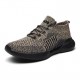 Men Knitted Fabric Breathable Cushioning Lightweight Sports Sneakers Men Knitted Fabric Breathable Cushioning Lightweight Sports Sneakers