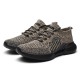 Men Knitted Fabric Breathable Cushioning Lightweight Sports Sneakers Men Knitted Fabric Breathable Cushioning Lightweight Sports Sneakers