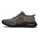 Men Knitted Fabric Breathable Cushioning Lightweight Sports Sneakers Men Knitted Fabric Breathable Cushioning Lightweight Sports Sneakers