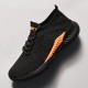 Men Knitted Fabric Breathable Cushioning Lightweight Sports Sneakers Men Knitted Fabric Breathable Cushioning Lightweight Sports Sneakers