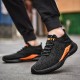 Men Knitted Fabric Breathable Cushioning Lightweight Sports Sneakers Men Knitted Fabric Breathable Cushioning Lightweight Sports Sneakers