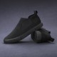 Men Synthetic Suede Elastic Panel Splicing Comfy Low Top Slip On Casual Sneakers Men Synthetic Suede Elastic Panel Splicing Comfy Low Top Slip On Casual Sneakers