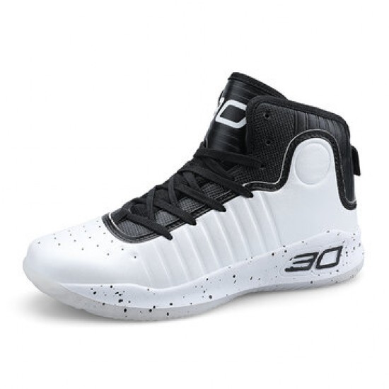 Men High Top Wearable Breathable Casual Sport Basketball Sneakers Men High Top Wearable Breathable Casual Sport Basketball Sneakers