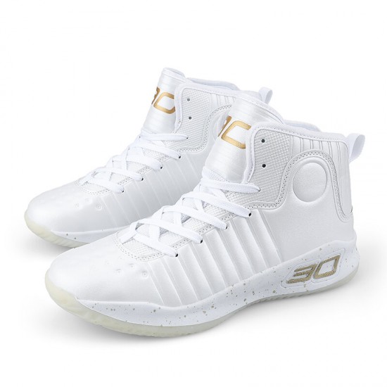 Men High Top Wearable Breathable Casual Sport Basketball Sneakers Men High Top Wearable Breathable Casual Sport Basketball Sneakers