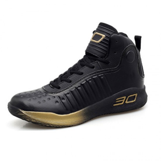 Men High Top Wearable Breathable Casual Sport Basketball Sneakers Men High Top Wearable Breathable Casual Sport Basketball Sneakers